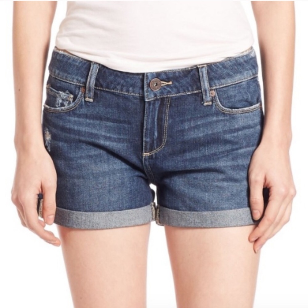 NWT Paige Jimmy Jimmy Shorts Ares Destructed 32